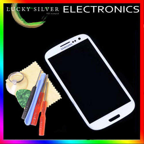 Samsung S3 Glass Screen with FREE tools and adhesive white black blue LOCAL STOCK No hidden cost